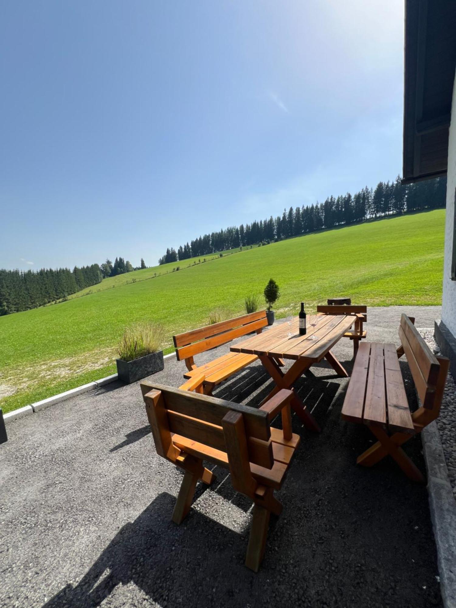 Villa Waldheimatblick Sankt Kathrein am Hauenstein Exterior foto